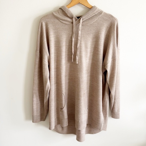 New York & co tan hooded sweater size XXL - Picture 1 of 6